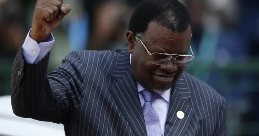 Namibia Bids Farewell to President Hage Geingob, a Beacon of Resilience and Leadership, Amidst National Mourning