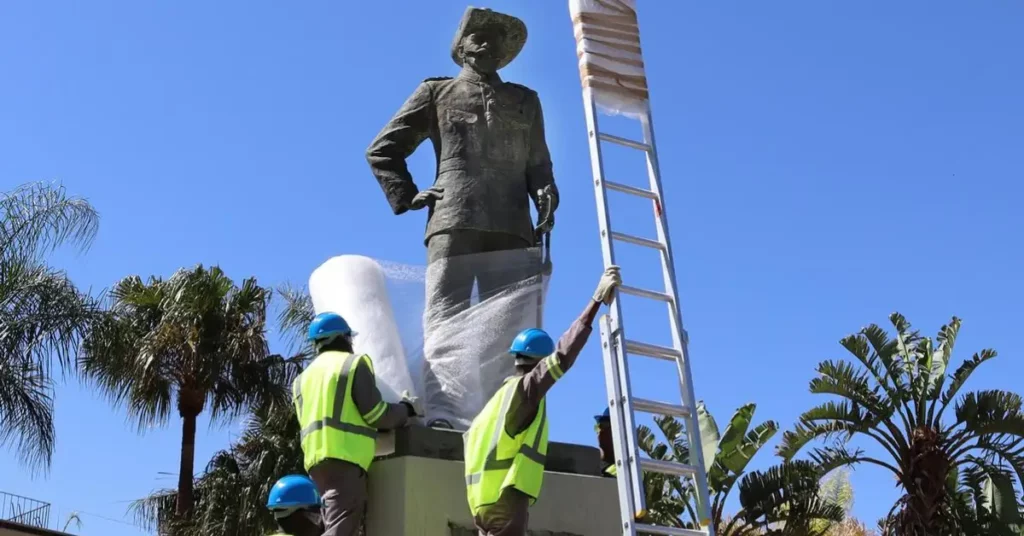 Namibia Removes Statue of German Colonial Officer as Part of Reckoning with Colonial Legacy