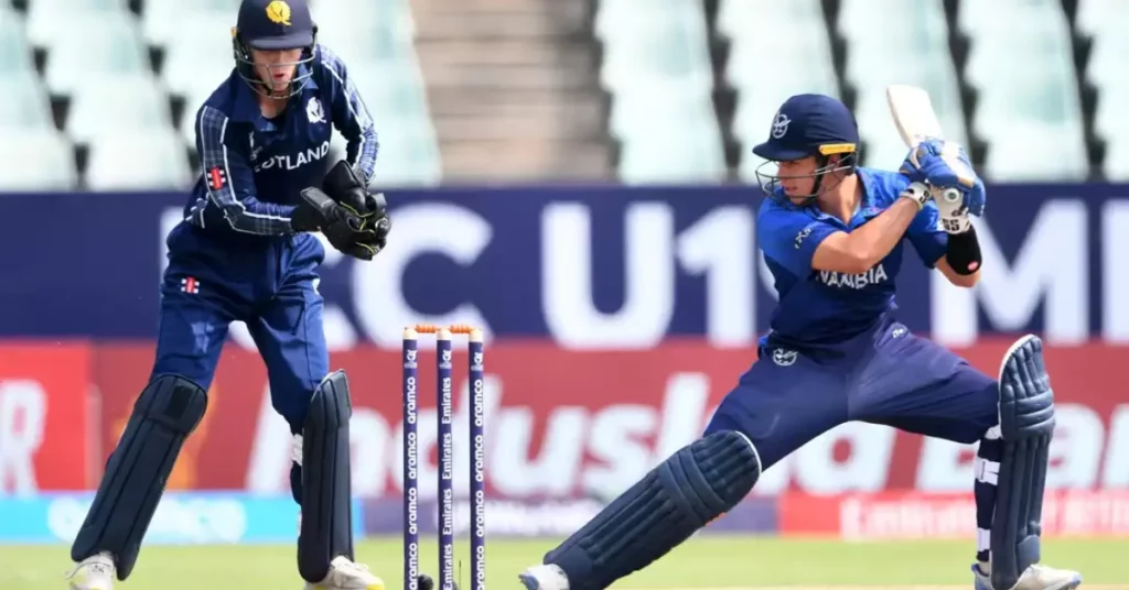 Scotland Clinches Thrilling Victory by 3 Runs in Under-19 World Cup Clash Against Namibia