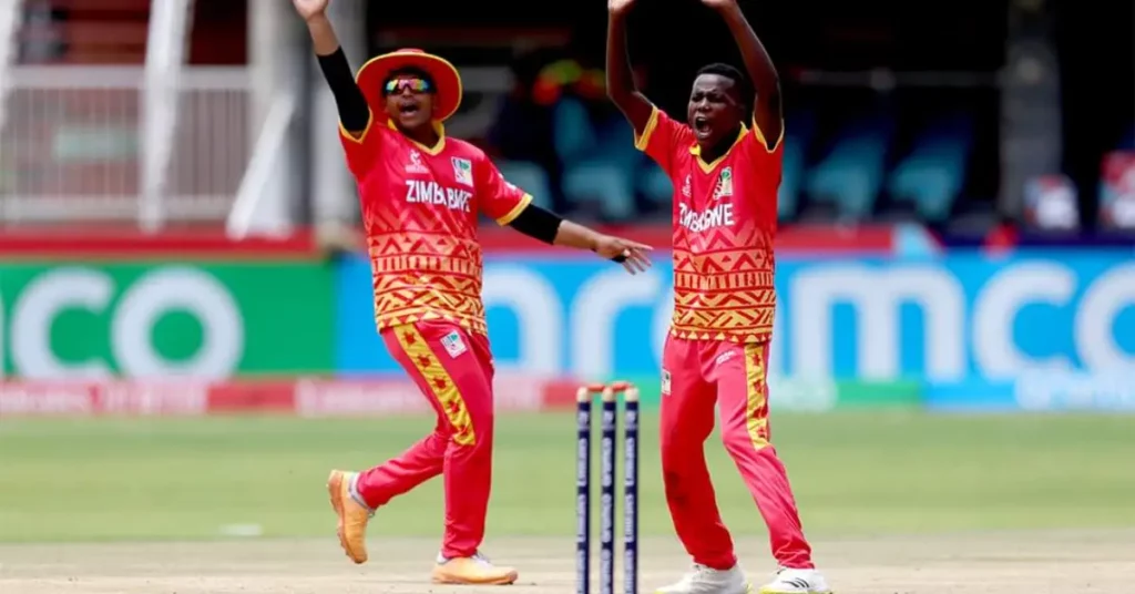 Zimbabwe Triumphs Over Namibia in ICC U-19 Cricket World Cup 2024 Clash: Secures Victory by 8 Wickets