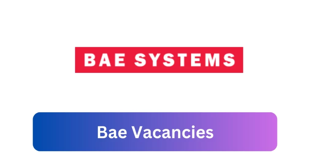 Bae Vacancies